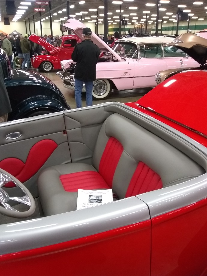 32 Ford Roadster  Custom Upholstery 