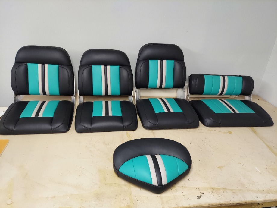 Boat seat restoration  Custom Upholstery 