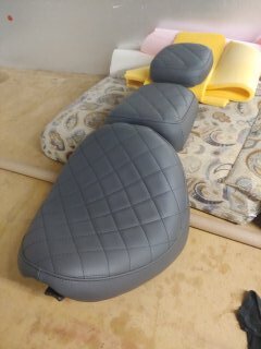 MOTORBIKE SEAT UPHOLSTERY  Custom Upholstery 