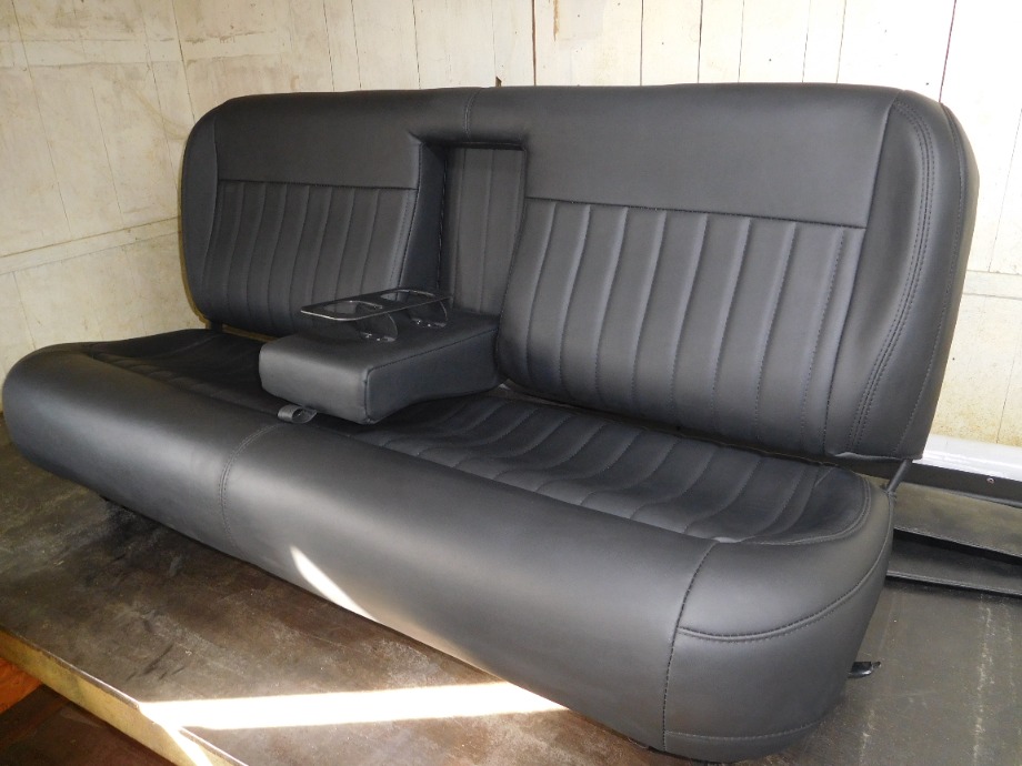 CUSTOM FOAM AND SPRING WORK ON A C10 BENCH SEAT  Custom Upholstery 