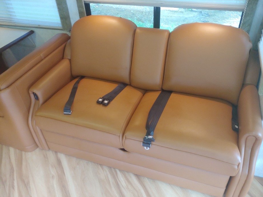 Ultra Leather Couch and Dinette  Custom Upholstery 