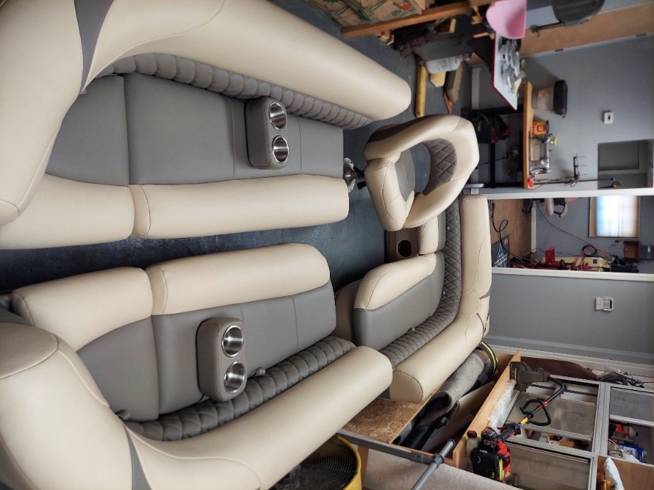 Custom Pontoon Upholstery  Custom Upholstery 